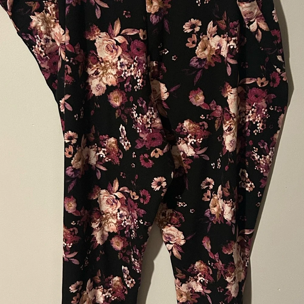 Terra & Sky Women's Floral Pajama bottom - Picture 4 of 4